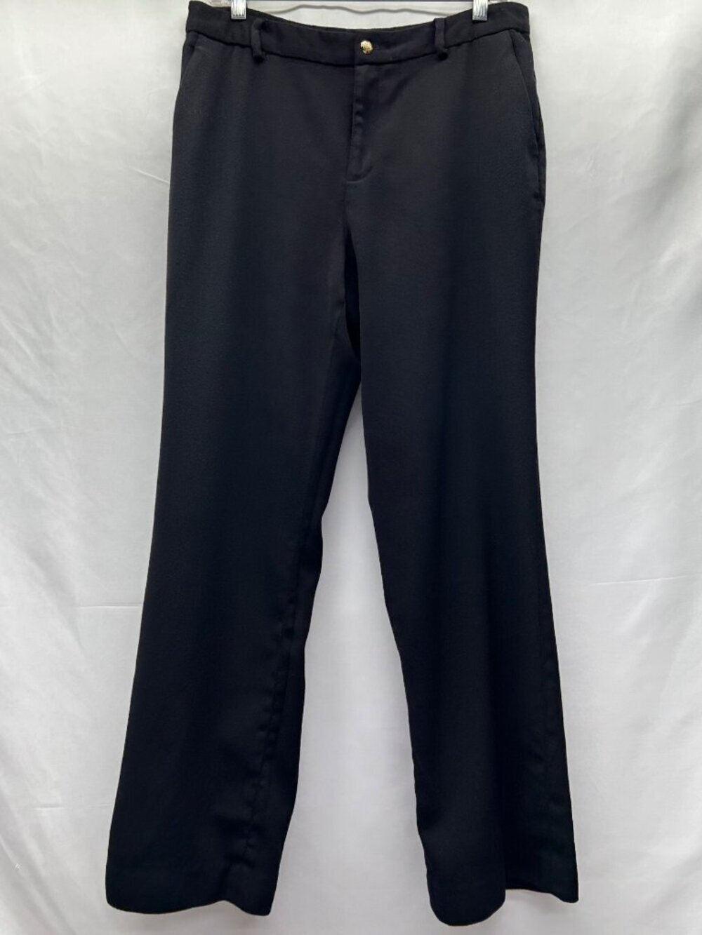 Lauren Ralph Lauren Women's Wool Black Career Pants 12